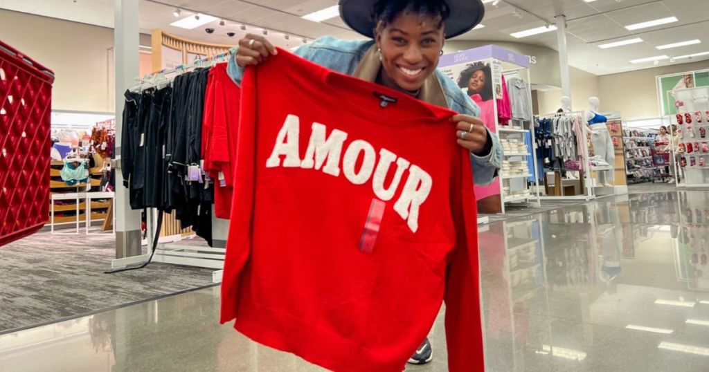 Target Valentine Amour Sweater