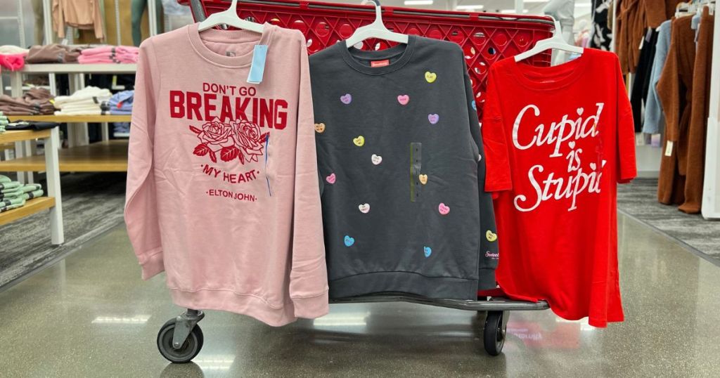 Target Valentine T-Shirts