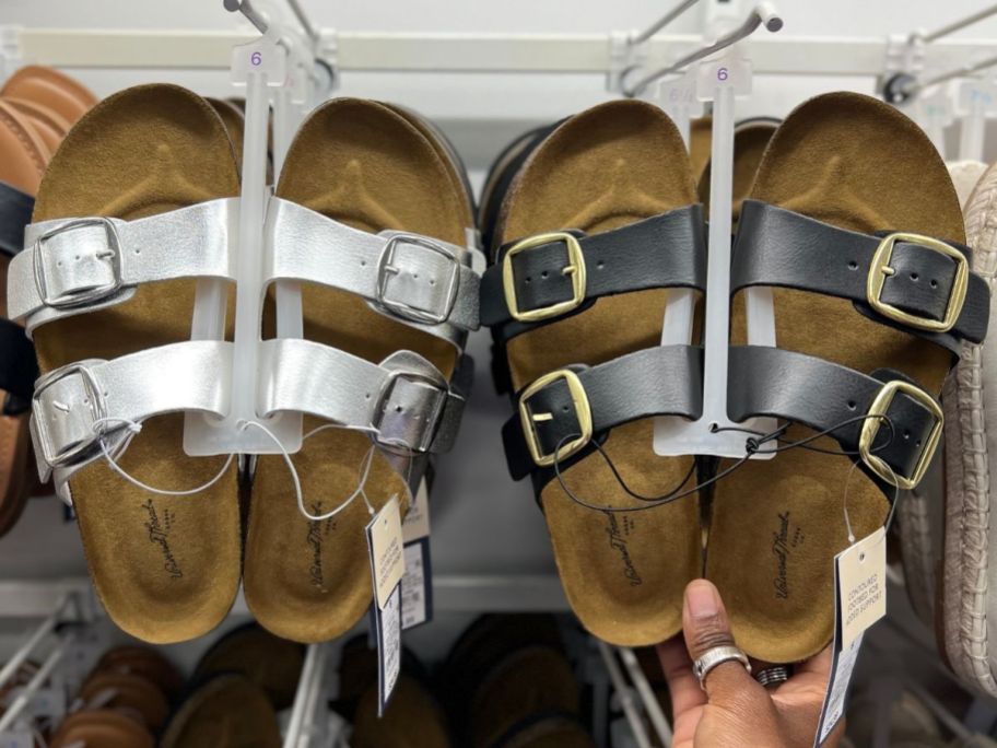 Universal thread footbed sandals at Target