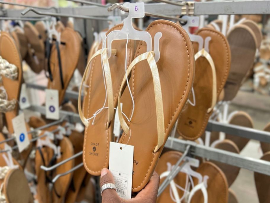 Shade & Shore women's flip flop style sandals at Target