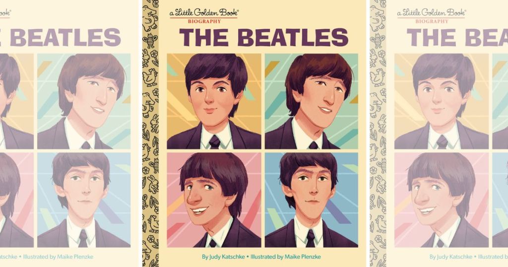 Three The Beatles Little Golden Books