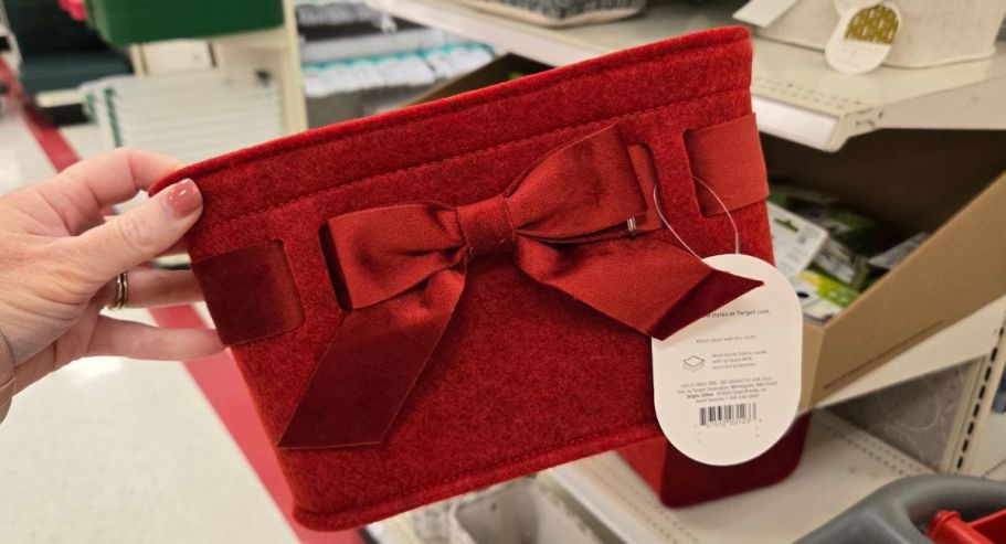 Threshold Decorative Baskets Only $10 at Target | Perfect for Holiday Gifting & Decor