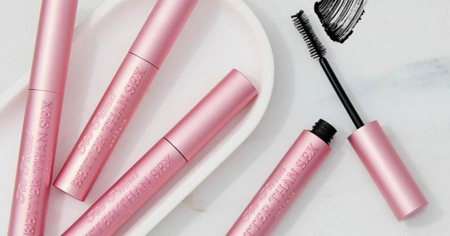 Too Faced Better Than Sex Mascara 4-Pack from $29.99 Shipped (Just $7.49 Each)