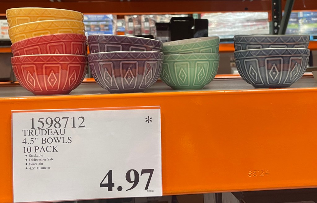 Trudeau Bowls 10Pack ONLY 4.97 at Costco (Regularly 11) Just 50¢ a