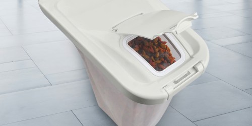 Pet Food Storage 4-Pound Container Just $5.57 on Amazon.com (Regularly $15)