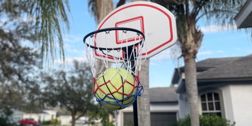 Portable Adjustable Basketball Hoop from $50.99 Shipped on Amazon (Grows w/ Kiddos!)