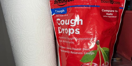Amazon Basic Care Cough Drops 160-Count Bag Only $3.60 Shipped on Amazon