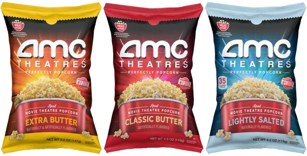 NEW AMC Theatres Perfectly Popcorn From 3 98 At Walmart Hip2Save   Amc Theatres Popcorn 1 1 