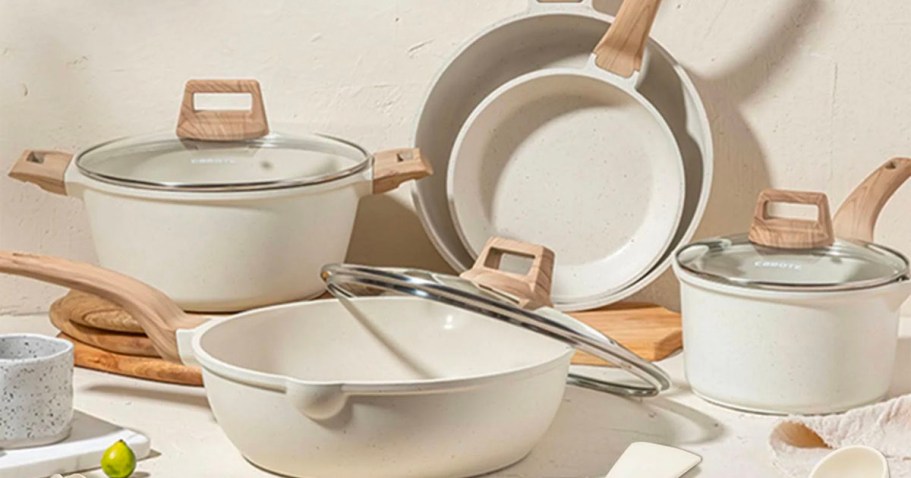 Up to 75% Off Carote Cookware Sets on Walmart.com | 15-Piece Set JUST $59.99 Shipped (Regularly $200)