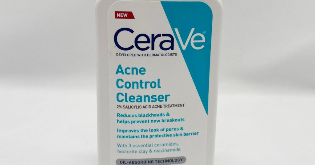 ceraVe acne control cleanser