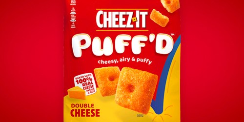 Cheez-It Puff’d Snack Crackers 6-Count Only $9 Shipped on Amazon + More