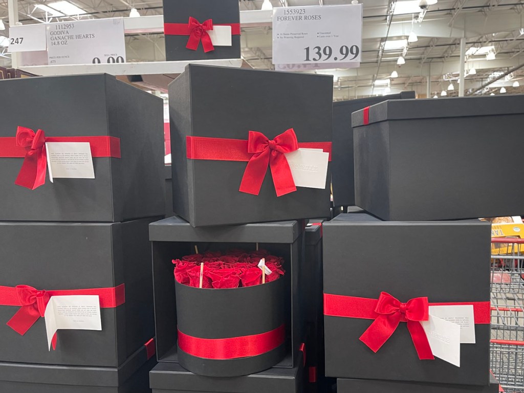 forever roses boxes in costco