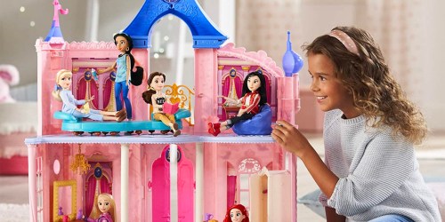 Disney Princess Dollhouse Only $51 Shipped on Amazon (Regularly $111) | Comes with 22 Accessories!