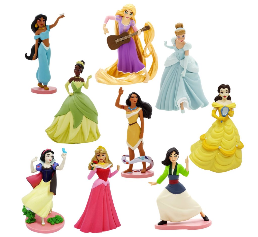all disney princess mini figurines