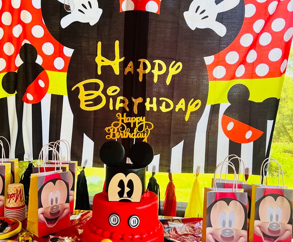 disney themed childrens birthday party
