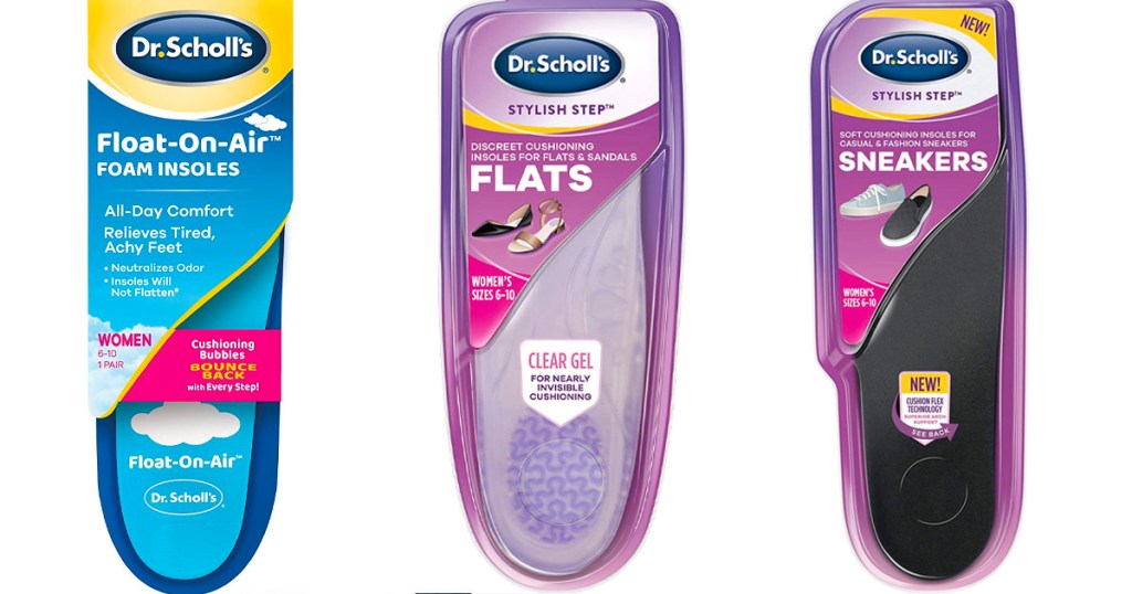 Dr. Scholl's Shoe Inserts from $5.39 Shipped on Amazon (Regularly $9 ...