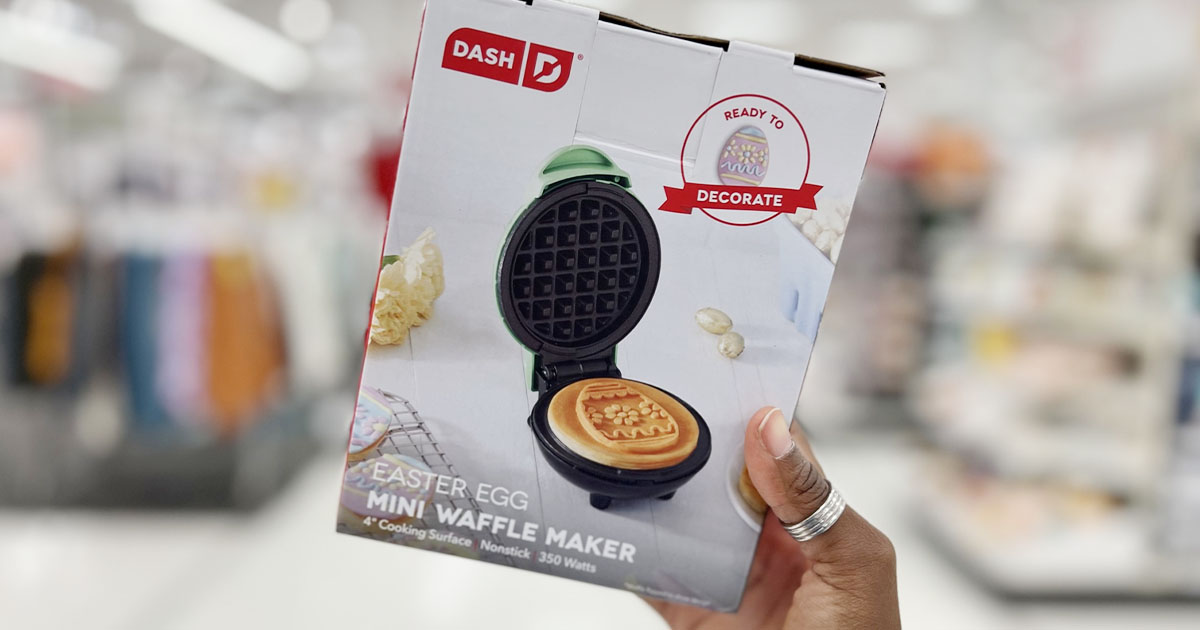 Dash Mini Waffle Makers Just 9.99 (Regularly 20) Includes New