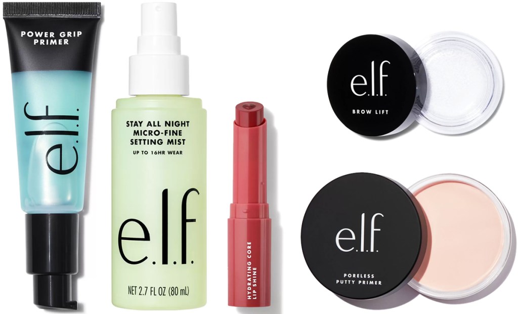 multiple elf cosmetics products