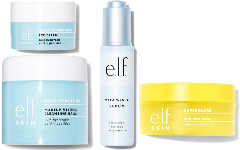4 elf cosmetics skincare products