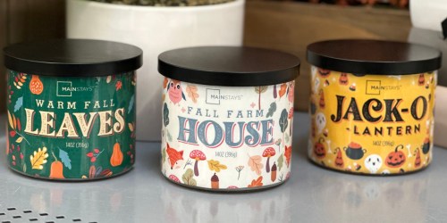 Mainstays Recalls 1.2 Million Fall & Halloween Candles Due to Risk of Fire & Laceration