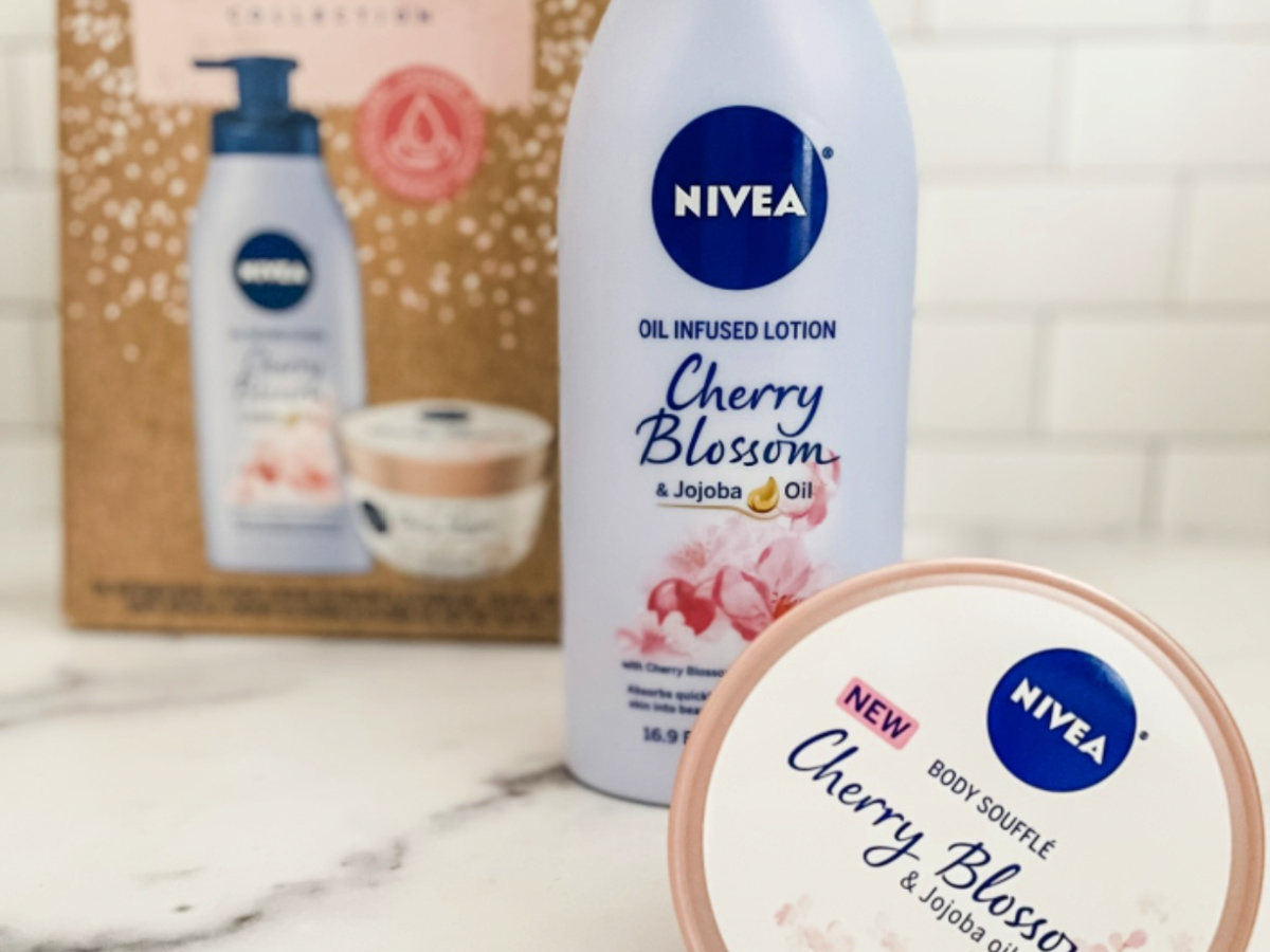 Nivea Fresh Blooms Gift Set Just $8.53 Shipped on Amazon (Includes Full Size Body Lotion & Souffle)