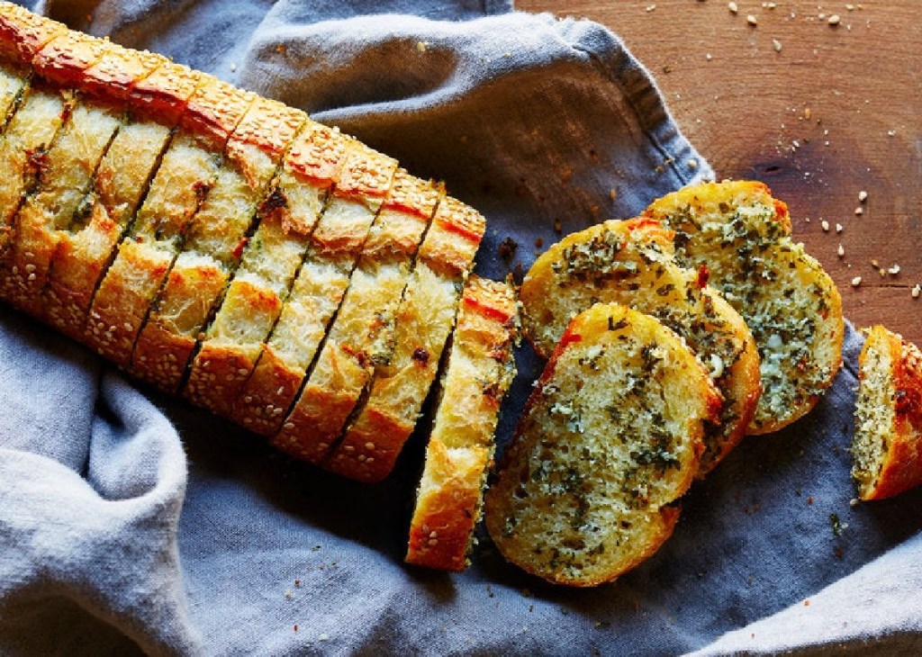 garlic bread recipe from the NY Times