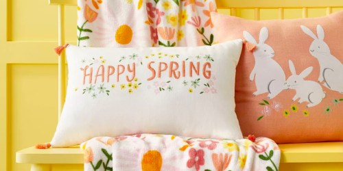 ** Target Easter Throw Blankets & Pillows from $7 (Regularly $10) | Many Cute Styles Available!
