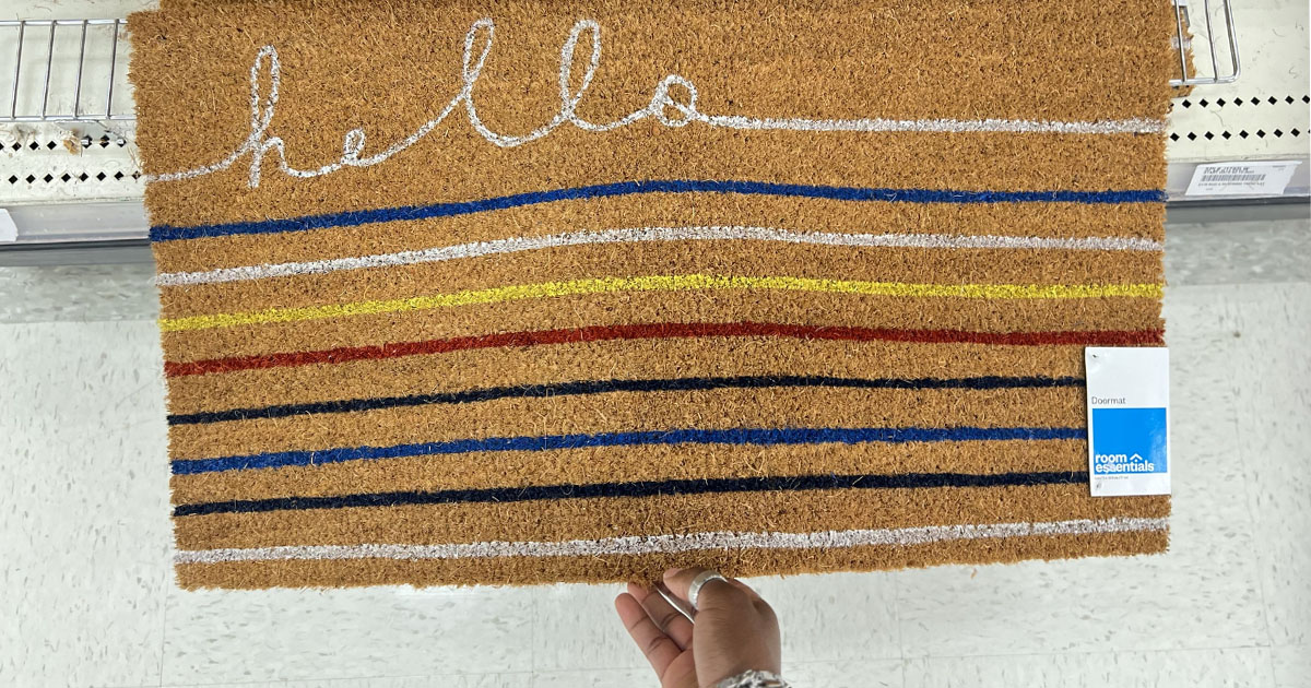 Target Doormats from $7 | Includes Cute Spring & Summer Designs