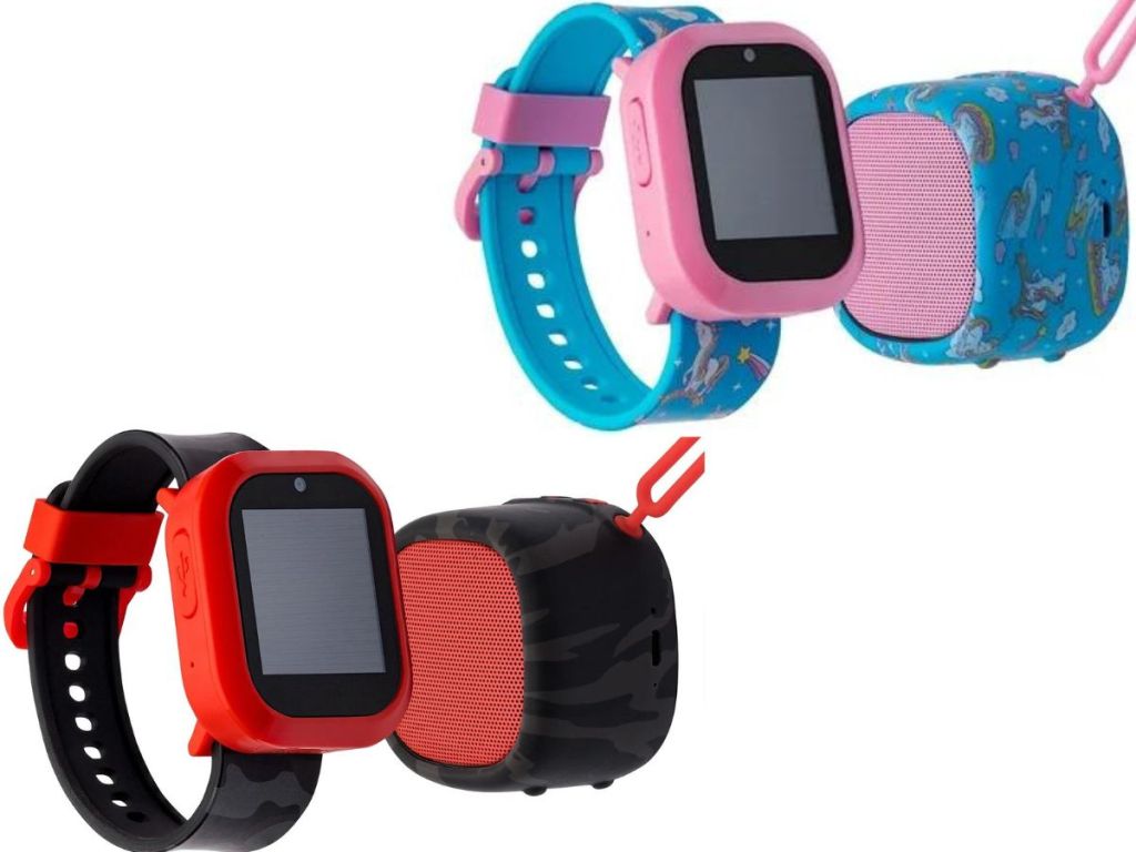 iTech Jr Kids Smartwatch and Bluetooth speaker sets