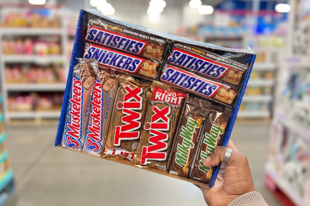 bulk snickers and chocolate bar pack
