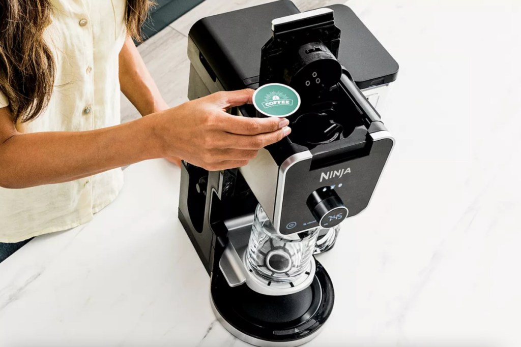 Ninja Hot & Iced Coffee Maker w/ Milk Frother from 107.99 Shipped (Reg