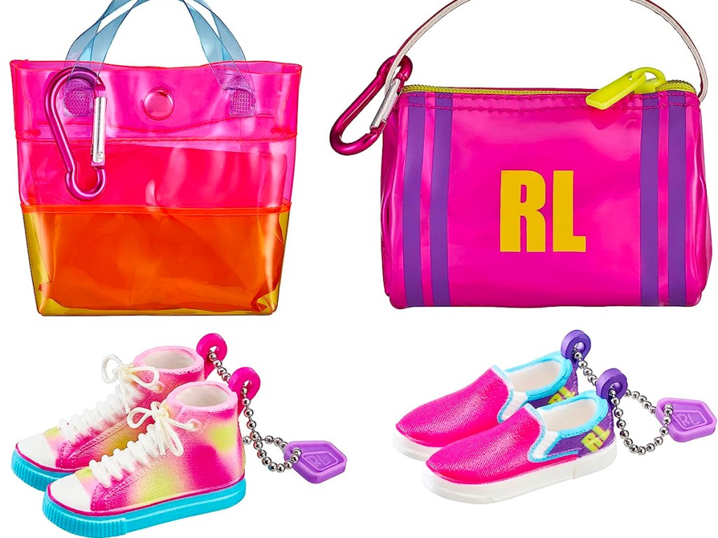 real littles bags and shoes