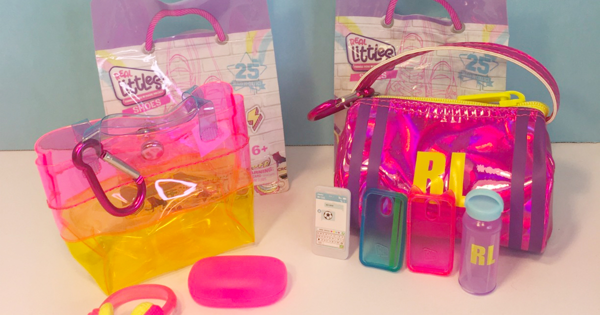 Real Littles Handbag & Sneaker Collection w/ Surprises Only $6 on   (Reg. $25)