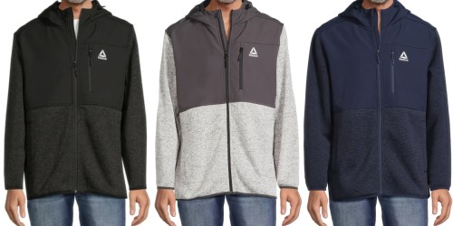 Reebok Men’s Hooded Jackets Just $19.99 on Walmart.com (Reg. $50)