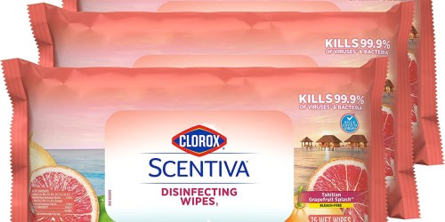 Clorox Scentiva Wipes 75-Count Only $8.86 Shipped on Amazon (Regularly $15)