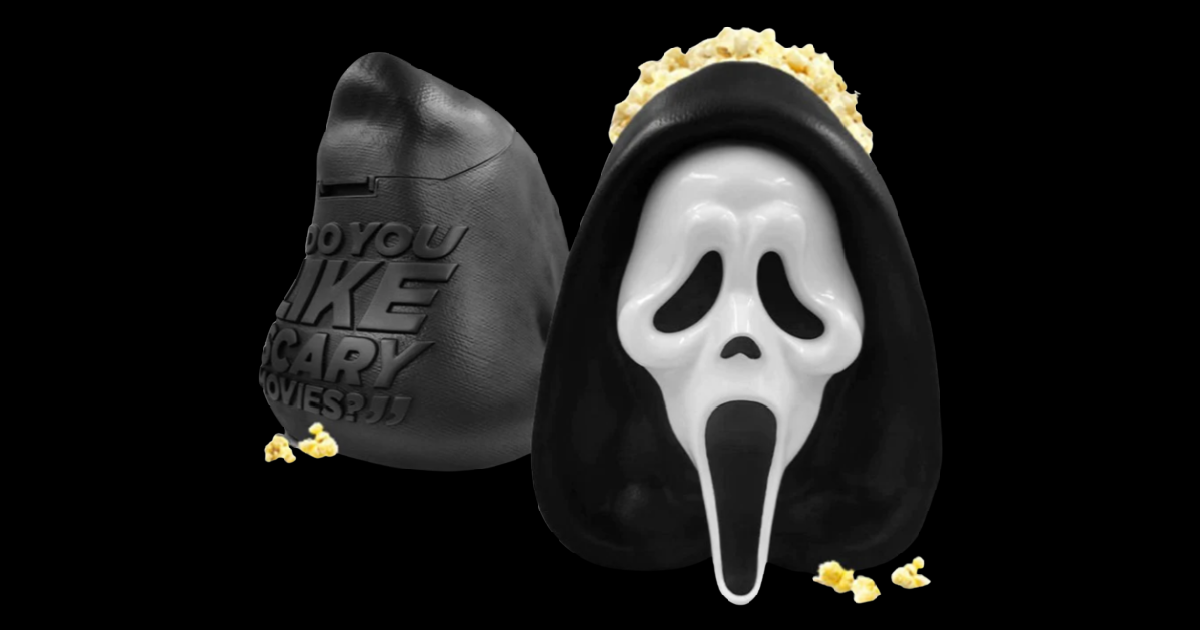 Scream Popcorn Bucket Available for PreOrder on Hip2Save