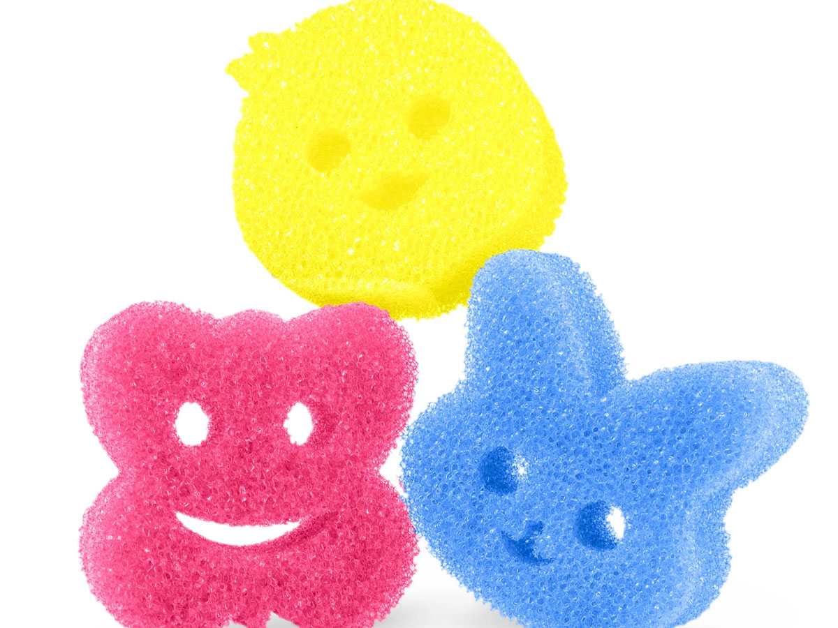 NEW Spring Scrub Daddy 3-Piece Sponge Set Just $15 on Walmart.com | Includes Chick, Butterfly & Bunny