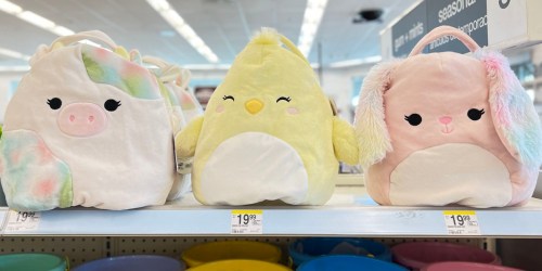 Squishmallow Easter Baskets are Back In-Stock (Tons of Cute Options)