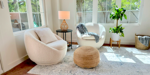Enter to Win a Gorgeous Swivel Chair Over on Our Instagram Page (TWO Lucky Winners!)