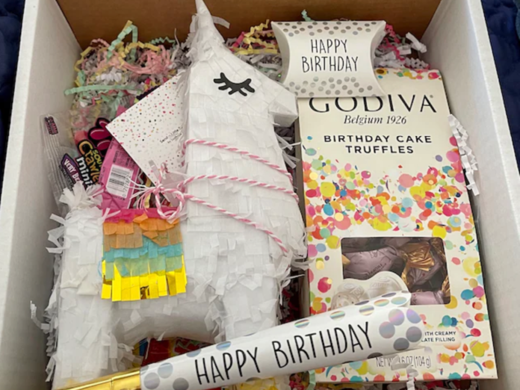 unicorn birthday box