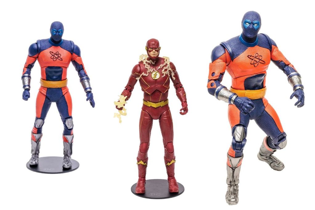 DC Atom Smasher and The Flash Figures McFarlane Toys