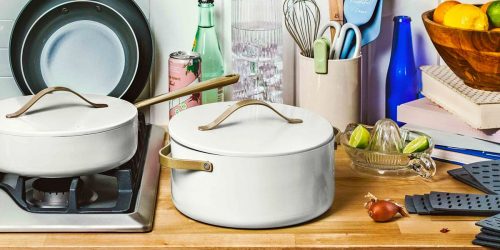 Beautiful by Drew Barrymore 12-Piece Cookware Set Only $88.76 Shipped & More on Walmart.com