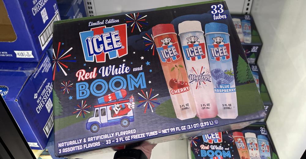 ICEE Red White & Boom Pops 33Count Variety Pack Just 9.98 at Sam's