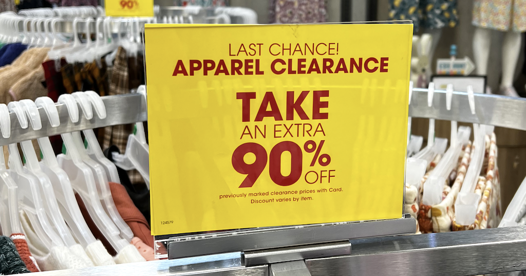 *HOT* Extra 90% Off Kroger Clearance Clothing & Shoes | Lina Saved $183!