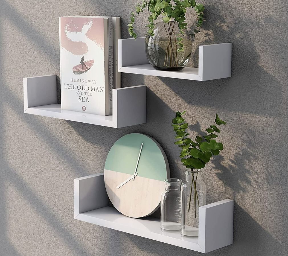 Floating Shelves 3Count Only 12.49 on Amazon Over 4,000 5Star