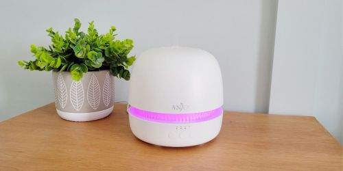 50% Off Anjou Essential Oil Diffusers w/ Color-Changing Lights | Prices from $13.99 Shipped!