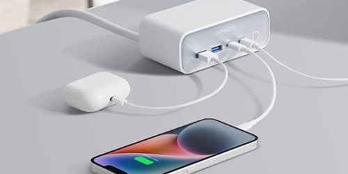 Anker 7-in-1 Charging Station w/ Surge Protection Only $47.99 Shipped (Perfect for Traveling)