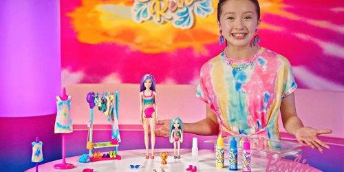 Barbie Color Reveal Tie Dye Fashion Maker Play Set Only $19.99 on Amazon (Regularly $50)