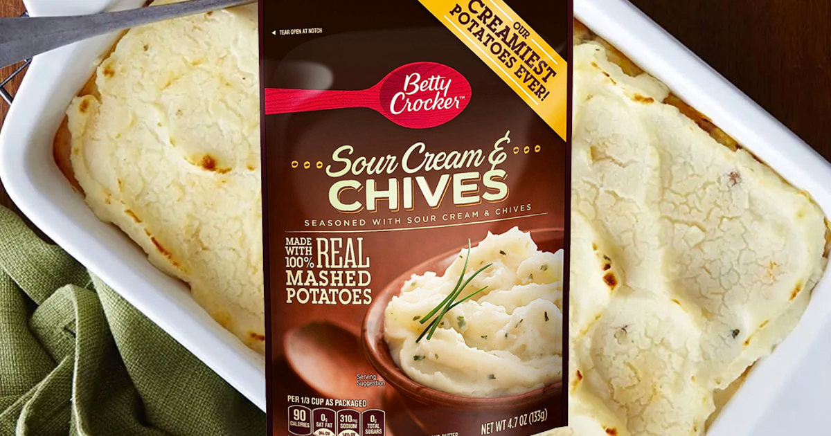 Betty Crocker Sour Cream & Chives Potatoes 7-Count Just $5 Shipped on Amazon