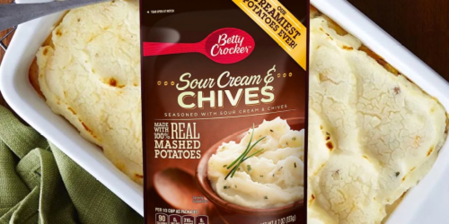 Betty Crocker Mashed Potatoes 8-Pack Only $4.75 Shipped on Amazon (Several Flavors)
